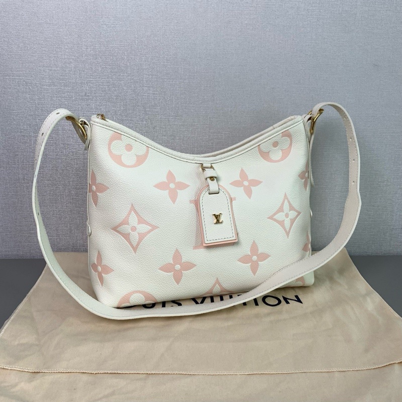 LV carryall小號 晶片款 粉白配色仙女感滿滿🥰-2