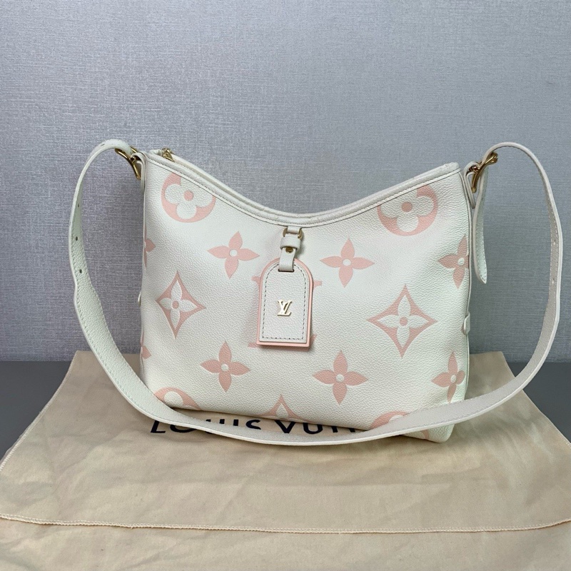 LV carryall小號 晶片款 粉白配色仙女感滿滿🥰-3