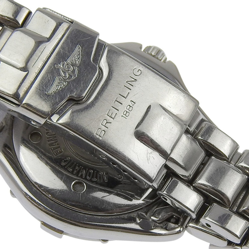 百年靈Colt系列A17035不鏽鋼自動機械指針顯示女錶，黑色錶盤-7