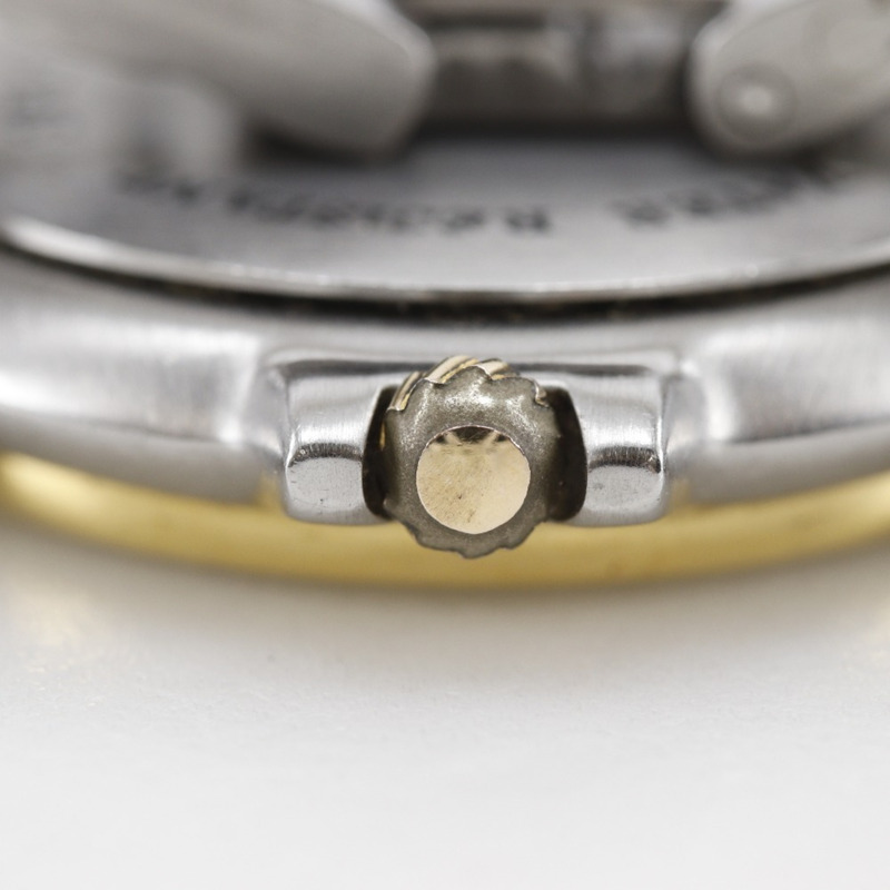 登喜路千禧系列女士腕錶，不鏽鋼錶殼，鍍金石英機芯，模擬顯示，錶盤-6