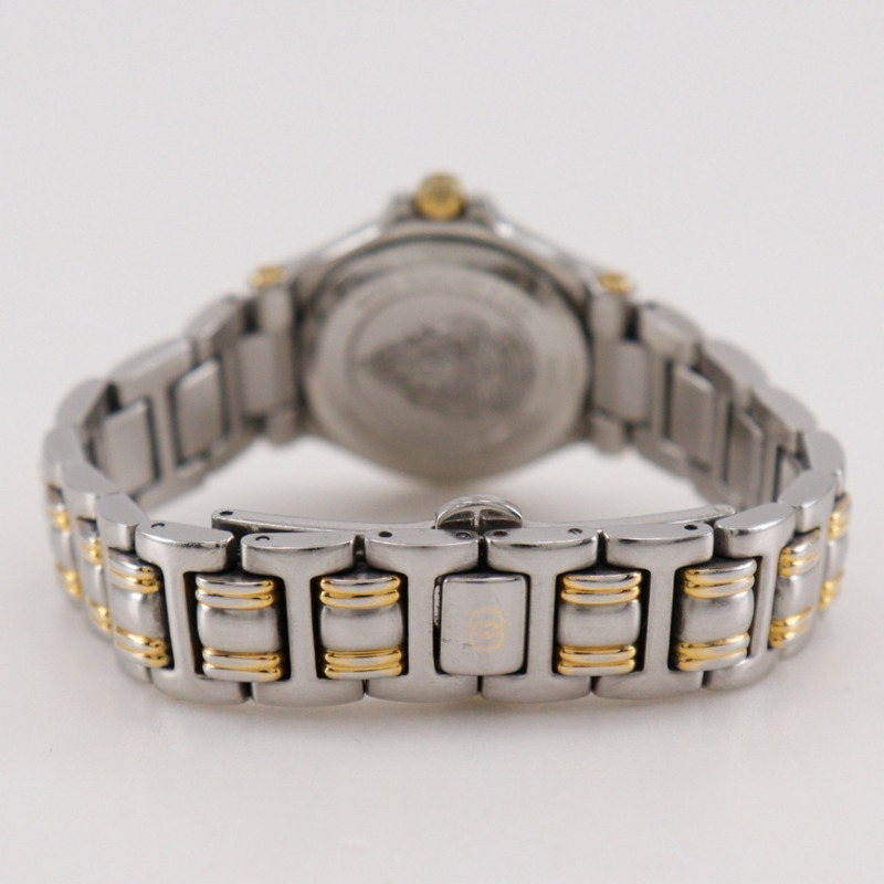 Gucci 女士腕錶,9040L 不鏽鋼錶殼,銀色石英機芯,指針式顯示,象牙色錶盤-5