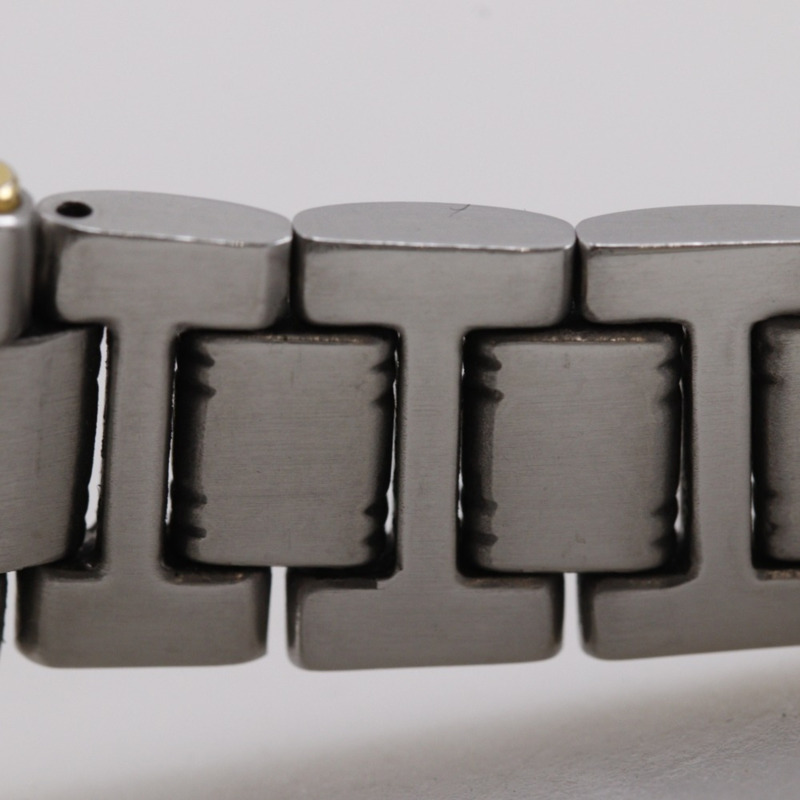 Gucci 女士腕錶,9040L 不鏽鋼錶殼,銀色石英機芯,指針式顯示,象牙色錶盤-8