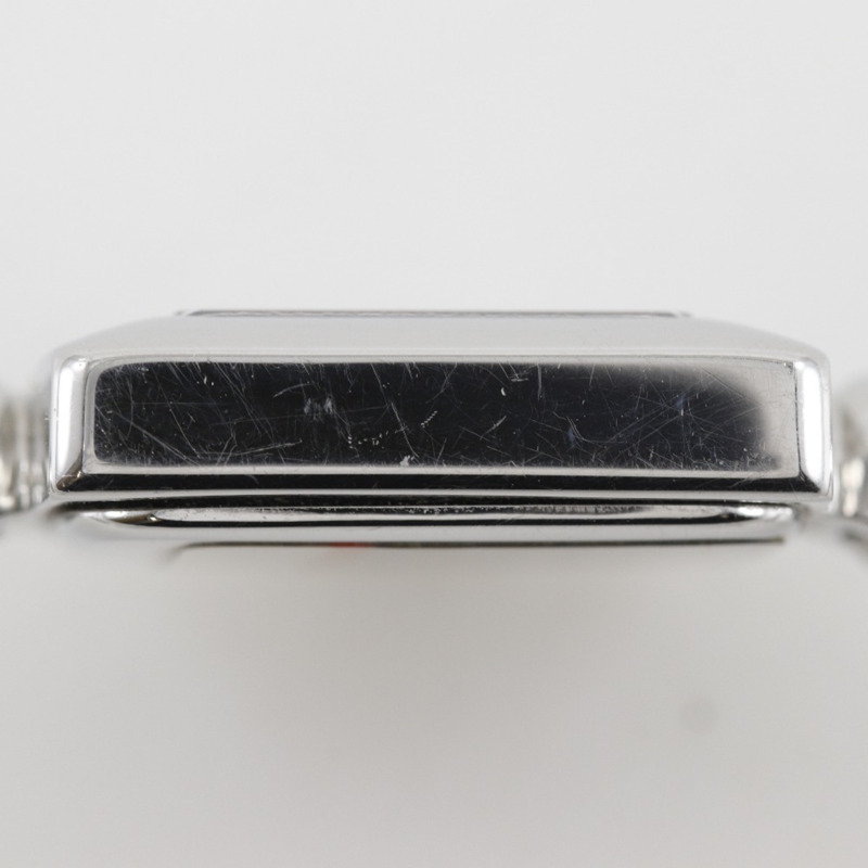 Gucci 女士 1900L 不鏽鋼石英模擬腕錶,銀色錶盤-7