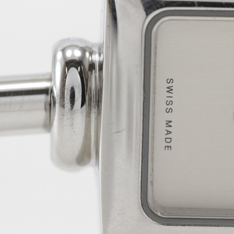 Gucci 女士 1900L 不鏽鋼石英模擬腕錶,銀色錶盤-10