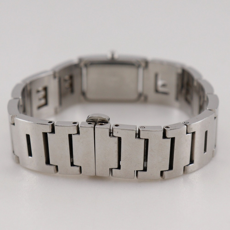 Fendi Olologi 女士腕錶，3150L 不鏽鋼錶殼，銀色石英機芯，指針式顯示，藍色錶盤-4