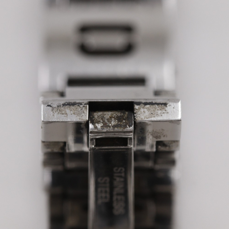 Fendi Olologi 女士腕錶，3150L 不鏽鋼錶殼，銀色石英機芯，指針式顯示，藍色錶盤-8