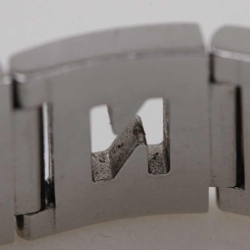 Fendi Olologi 女士腕錶，3150L 不鏽鋼錶殼，銀色石英機芯，指針式顯示，藍色錶盤-12