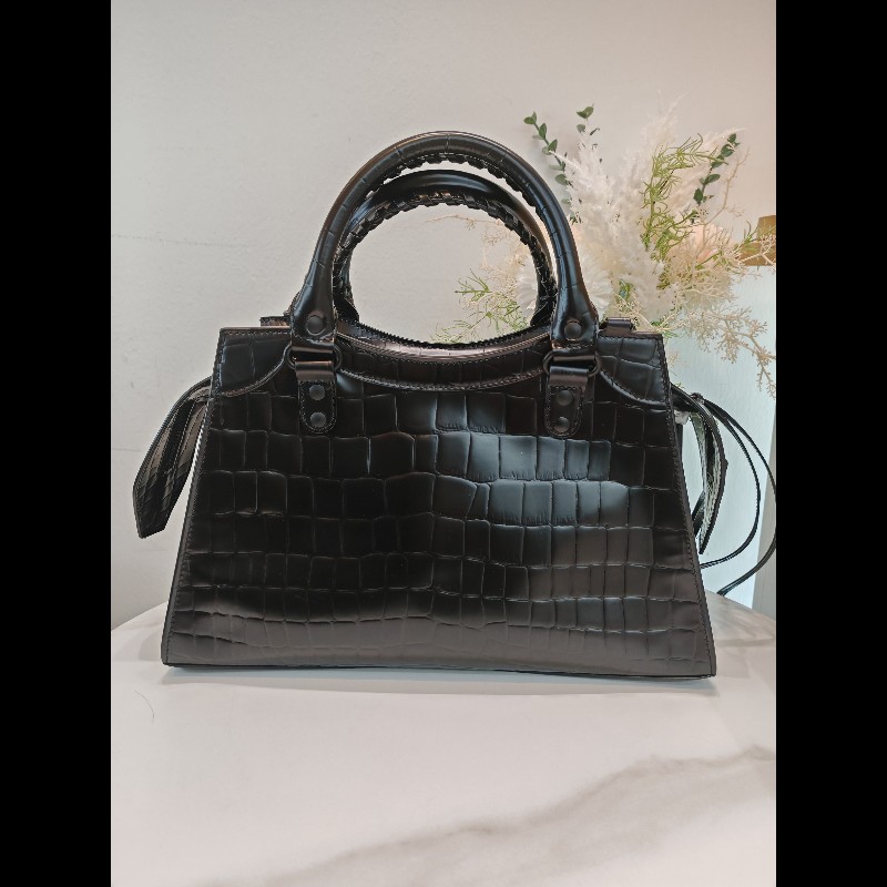 Balenciaga新款Neo cagole so black中號-1