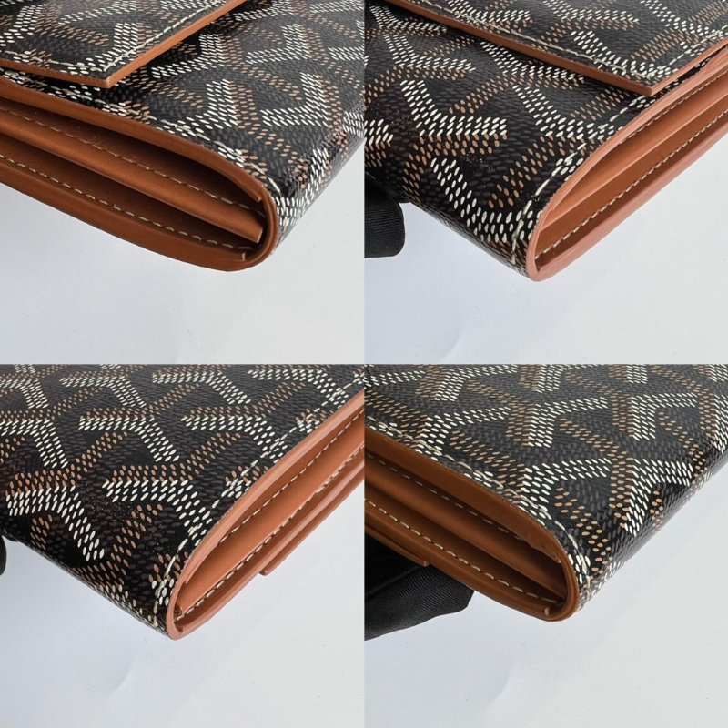 GOYARD 滿版老花掀蓋側背包-12