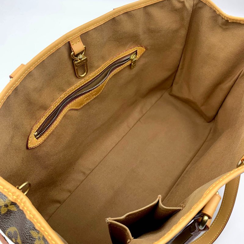 Louis Vuitton 經典老花南瓜包，LV路易威登，托特包，購物包，辦公包，單肩包，公事包，二手正品，真品，免運-11