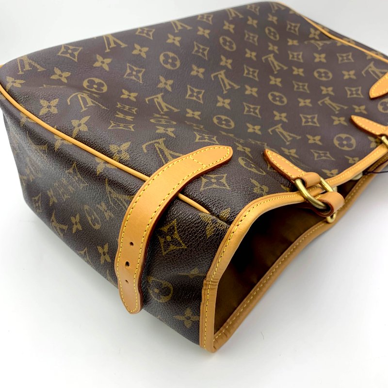 Louis Vuitton 經典老花南瓜包，LV路易威登，托特包，購物包，辦公包，單肩包，公事包，二手正品，真品，免運-22