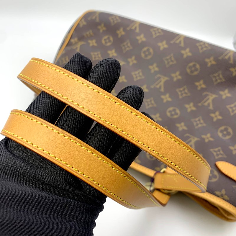 Louis Vuitton 經典老花南瓜包，LV路易威登，托特包，購物包，辦公包，單肩包，公事包，二手正品，真品，免運-31