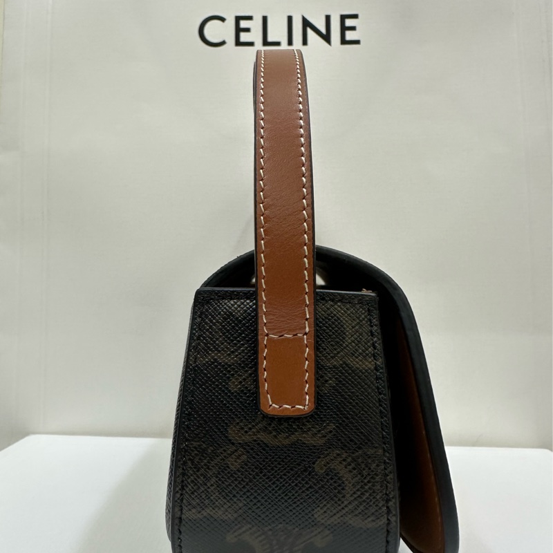 全新 Celine tabou 鎖頭腋下包-2