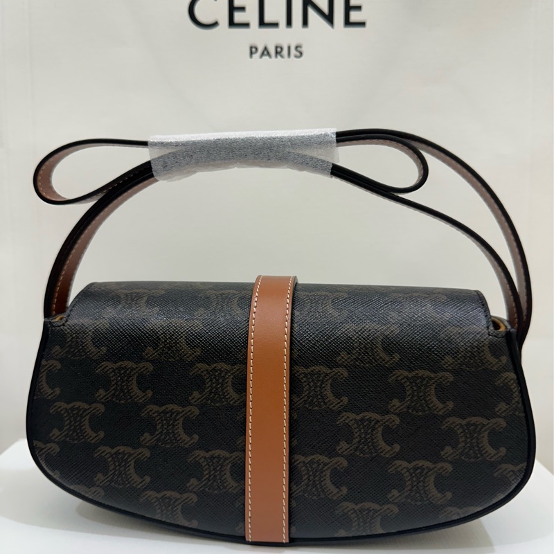 全新 Celine tabou 鎖頭腋下包-6