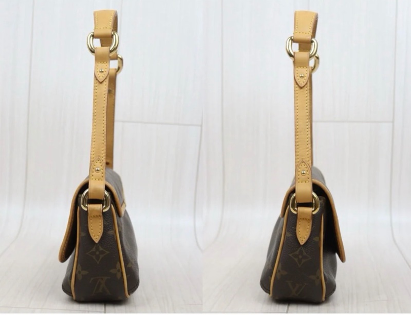 「JL精品代購」9新 Lv 小金豆單肩包-3