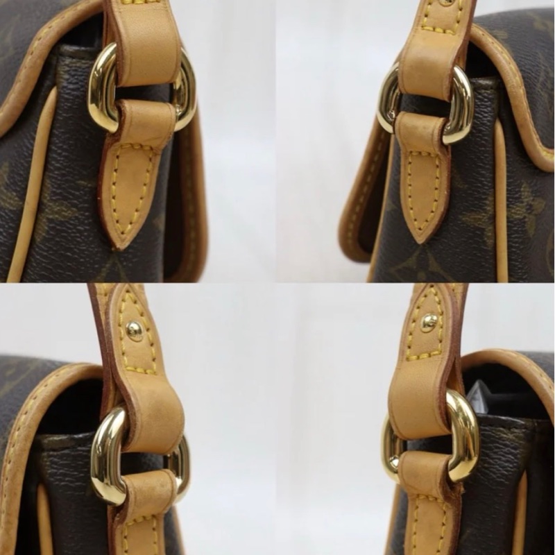 「JL精品代購」9新 Lv 小金豆單肩包-4