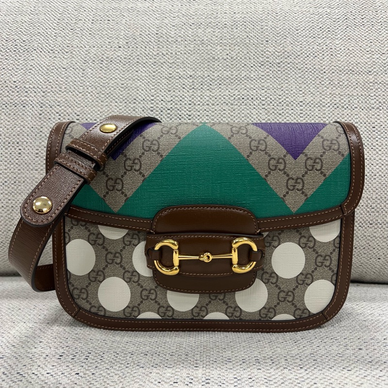 GUCCI 古驰 马鞍1955斜挎包-0