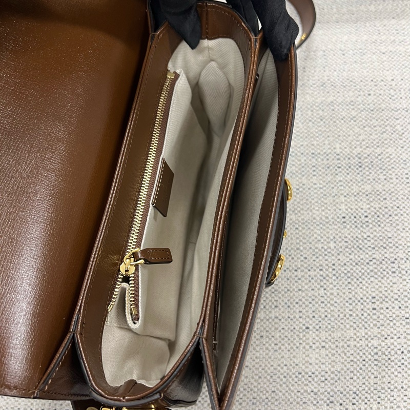 GUCCI 古驰 马鞍1955斜挎包-12