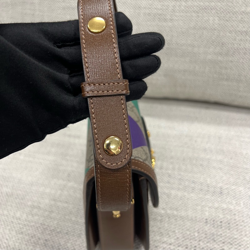 GUCCI 古驰 马鞍1955斜挎包-18