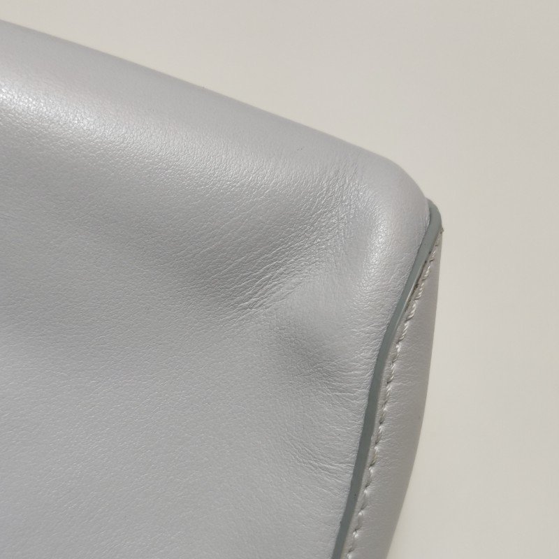 Chloe C牛皮翻毛皮拼皮字母C徽飾腰包胸包-9