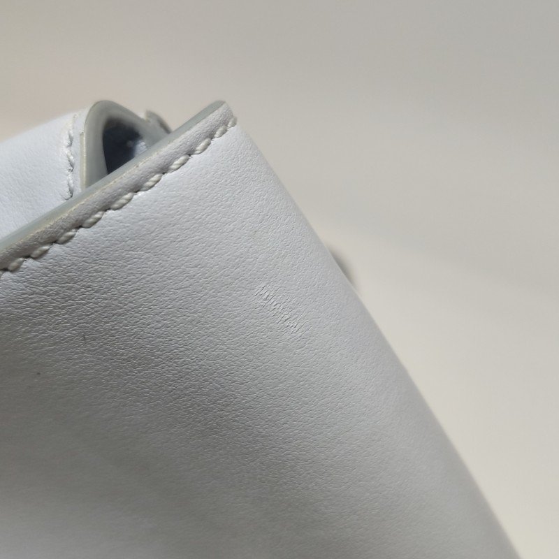 Chloe C牛皮翻毛皮拼皮字母C徽飾腰包胸包-16