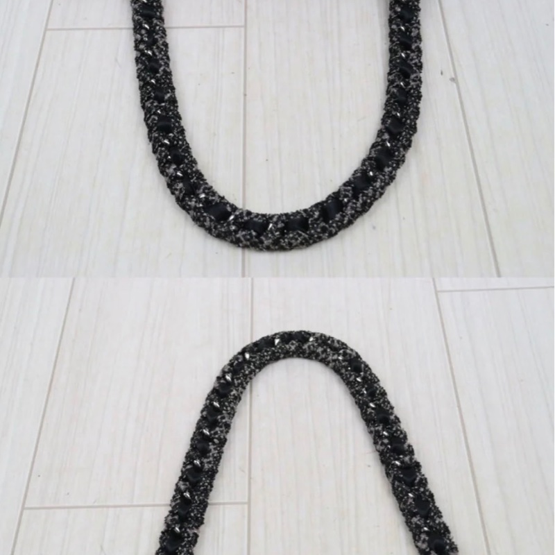 「JL精品代購」9新 Chanel 香奈兒 大象灰 油蠟皮 單肩包-4