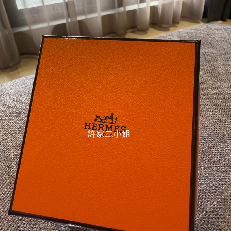 Hermes 98新閒置 Pop H Mini耳環 奶茶色玫瑰金-1