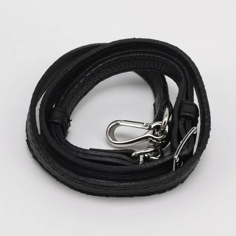 Burberry 牛皮純色字母Logo斜挎單肩包-8