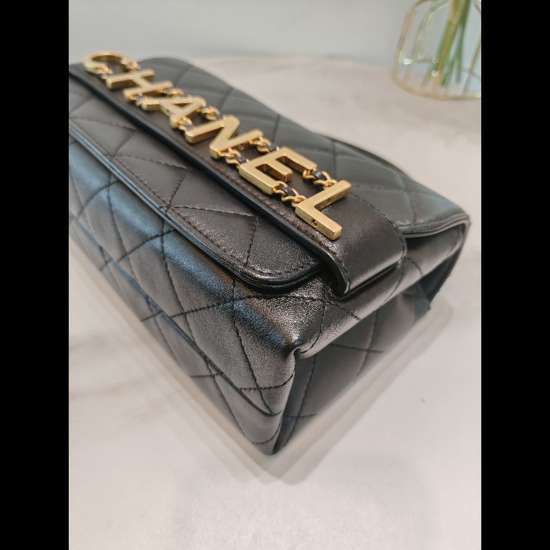 Chanel chain bag small-9