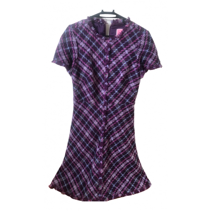 kate spade 紫色格仔裙(及膝)-0