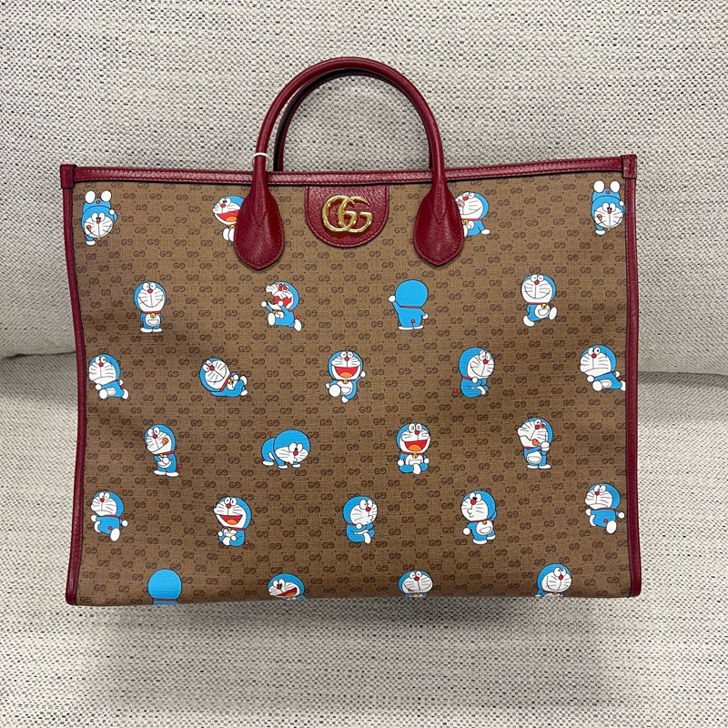 GUCCI古驰×Doraemon哆啦A梦联名款老花-0