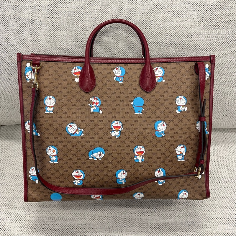 GUCCI古驰×Doraemon哆啦A梦联名款老花-6