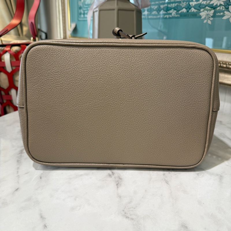 LV班鳩灰牛皮壓紋Neo Noe MM金釦束口肩斜水桶包M45555-2