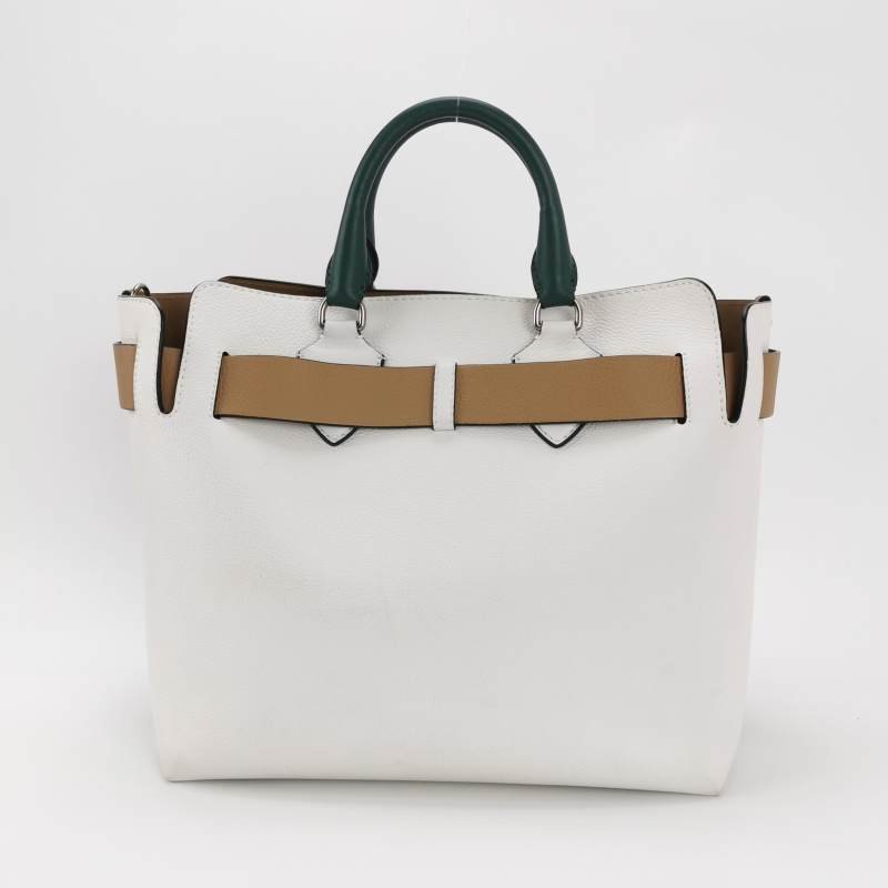 Burberry The Belt 牛皮拼色腰帶裝飾斜挎包-4