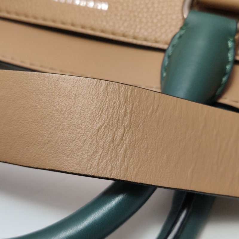 Burberry The Belt 牛皮拼色腰帶裝飾斜挎包-19