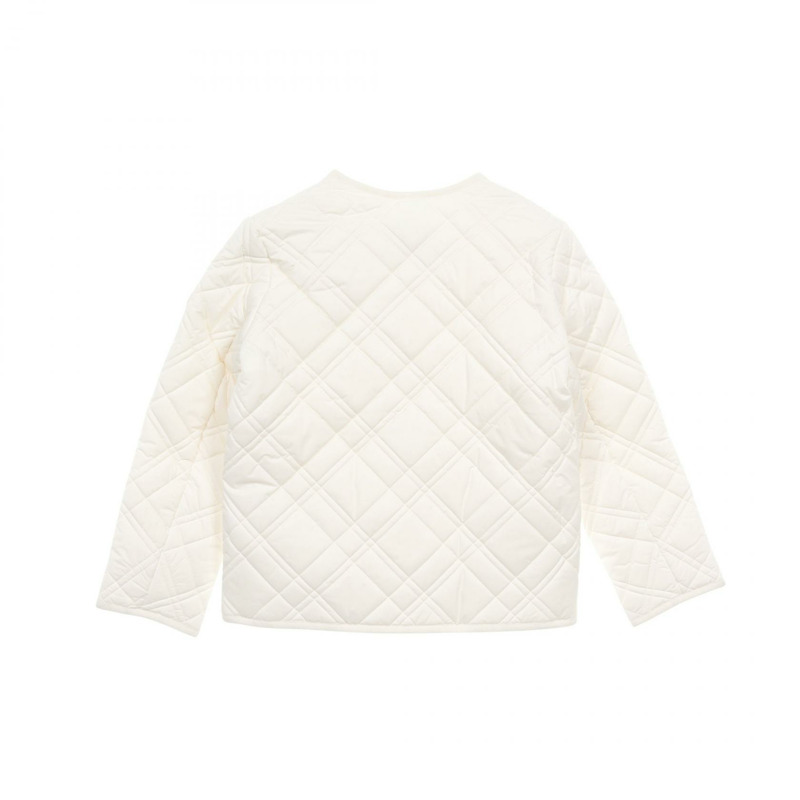 Daniel Wellington 輕薄絎縫外套 DW02000003L 聚酯纖維 白色 全新 女款-1