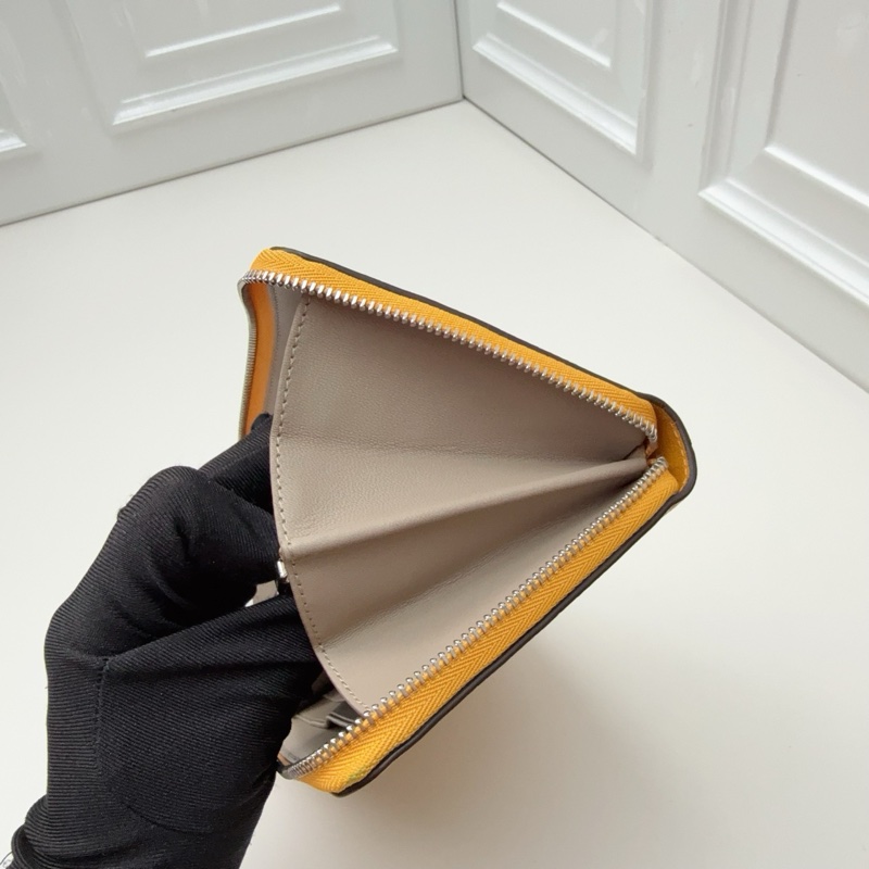 CELINE檸檬黃長款錢包-5