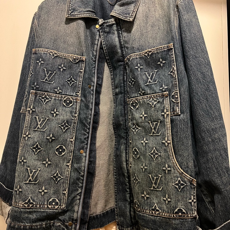 Louis vuitton 工作服牛仔外套  近全新99%new-5