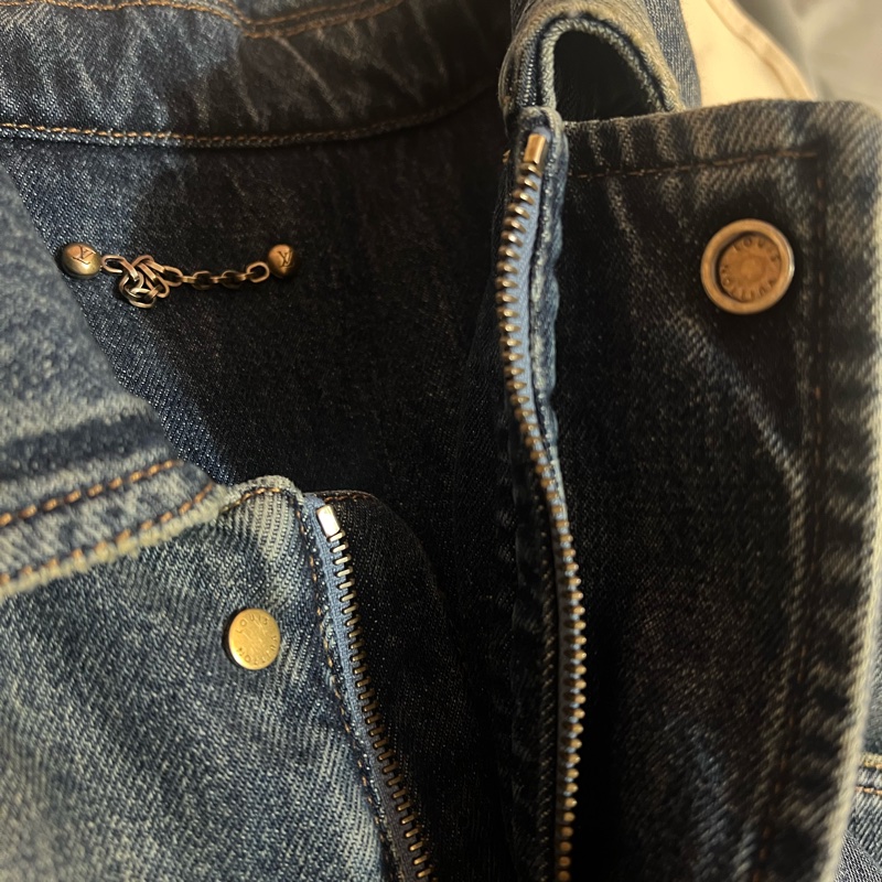 Louis vuitton 工作服牛仔外套  近全新99%new-10