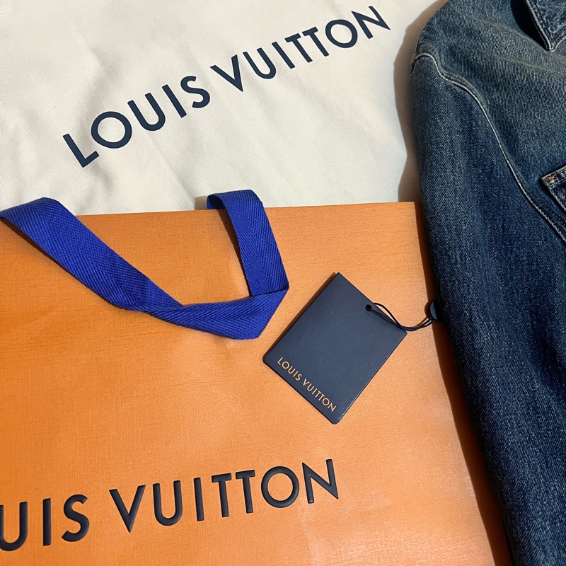 Louis vuitton 工作服牛仔外套  近全新99%new-11