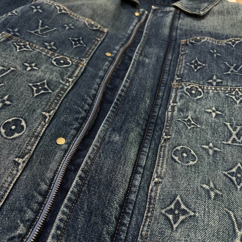 Louis vuitton 工作服牛仔外套  近全新99%new-4