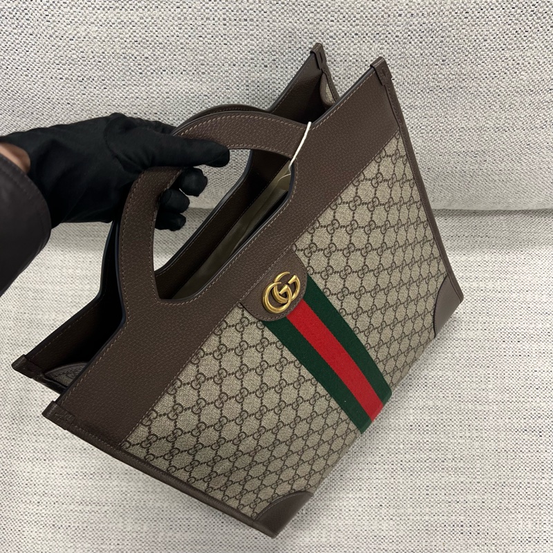 GUCCI老花tote托特包-5
