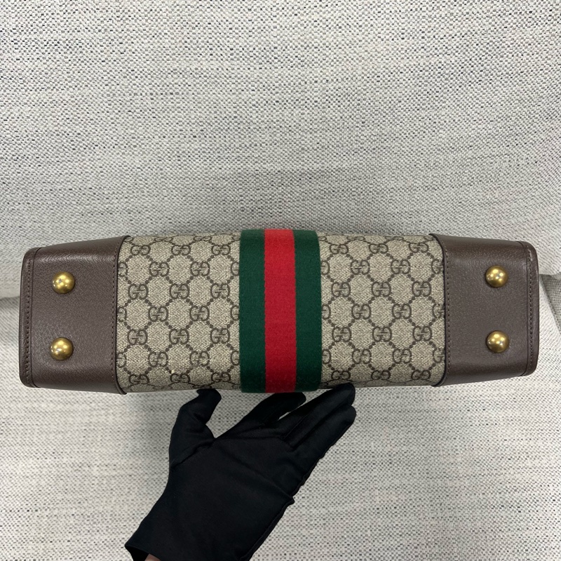 GUCCI老花tote托特包-7