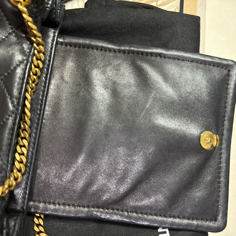 Saint Laurent YSL Nolita Mini Bag小羊皮 黑色-13
