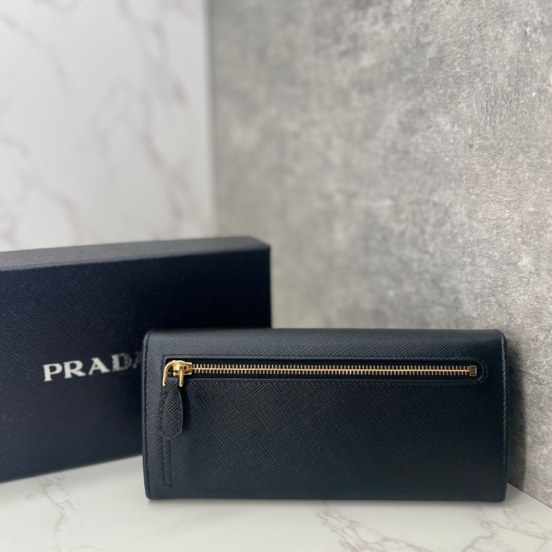 💗香緹國際精品💗 PRADA | 牛皮長夾 極新未使用-2