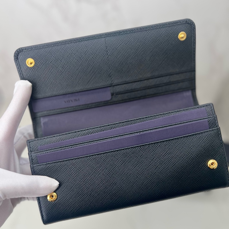 💗香緹國際精品💗 PRADA | 牛皮長夾 極新未使用-3