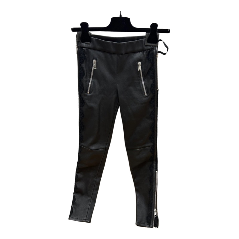 Alexander McQueen 羊皮皮褲-0