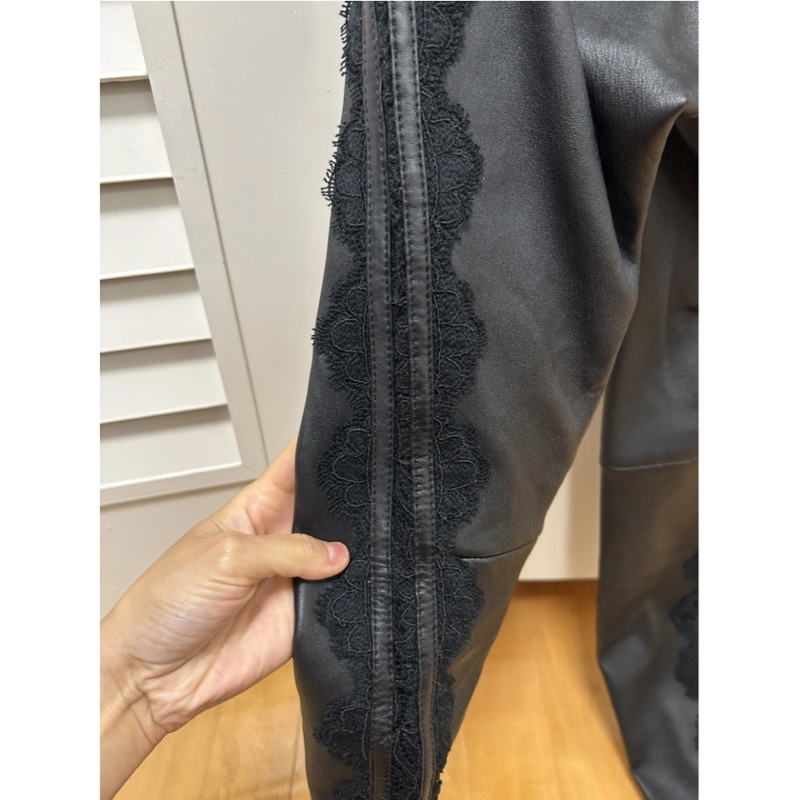 Alexander McQueen 羊皮皮褲-2