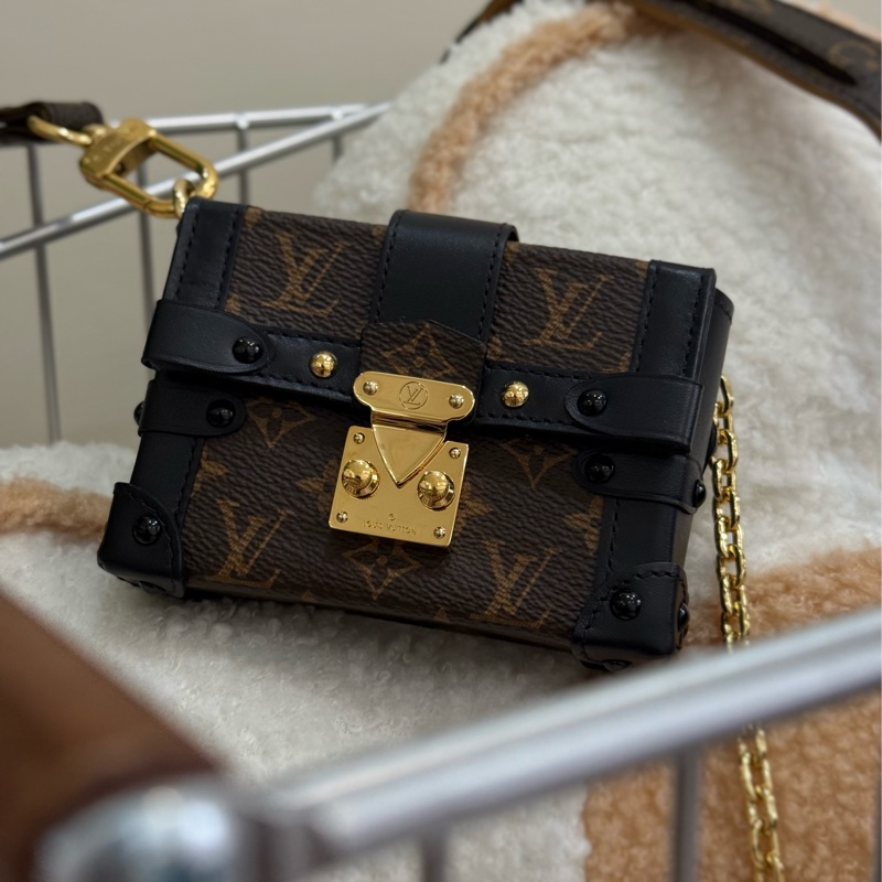LV mini trunk 小盒子 贈Lv原廠可調節背帶-1