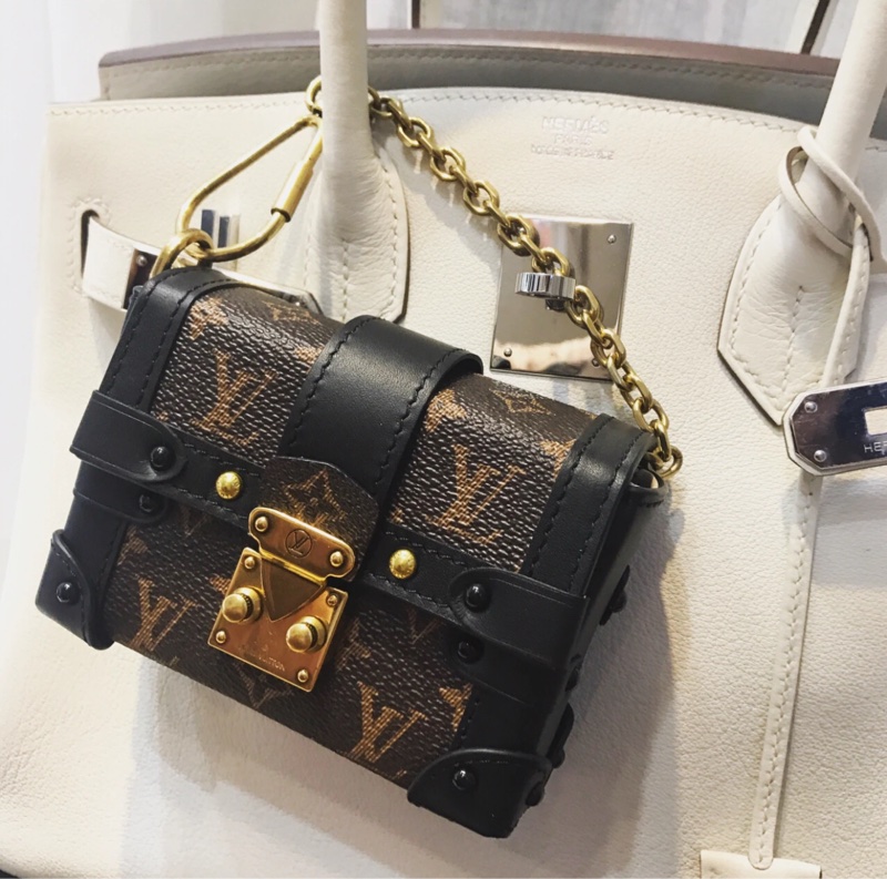 LV mini trunk 小盒子 贈Lv原廠可調節背帶-3